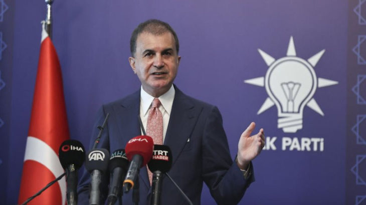 AKP sözcüsü Ömer Çelik: Biz, yıl bitmeden 250 bin fidan dikmiş olacağız.