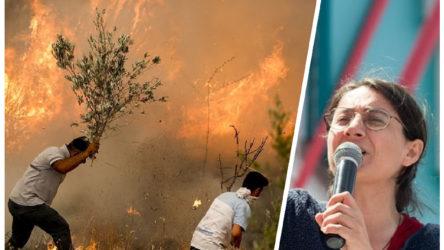 TKH Genel Başkanı Aysel Tekerek: Yangınlar bir tek AKP’nin yüzünü güldürdü