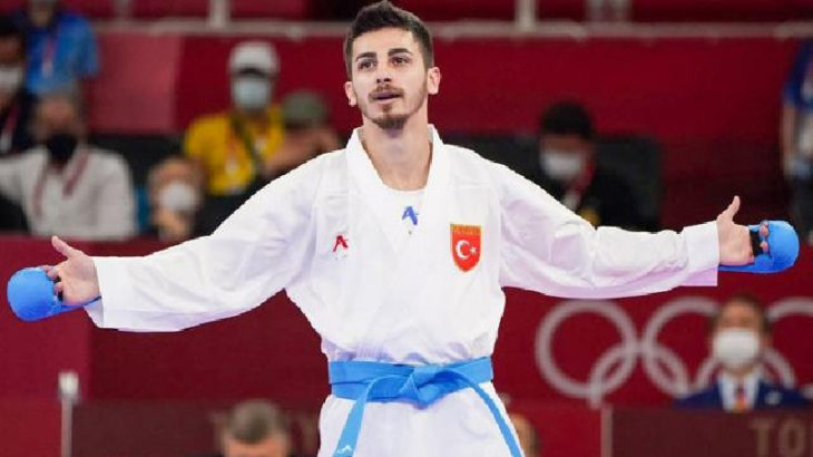 2020 Tokyo Olimpiyat Oyunları'nda karetede Eray Şamdan gümüş madalya kazandı