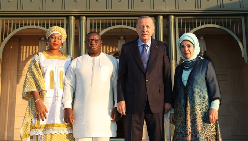 Erdoğan, Saray’da Sierra Leone Cumhurbaşkanı ile görüştü