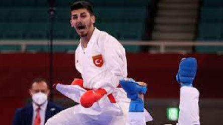 24 yaşındaki milli karateci, Olimpiyatlarda finale yükseldi