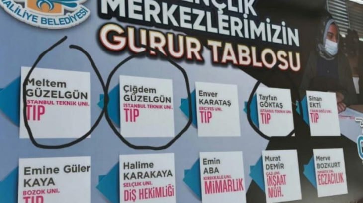 AKP'li belediyenin gurur tablosu: Kültür merkezi öğrencileri olmayan fakülteyi kazandılar