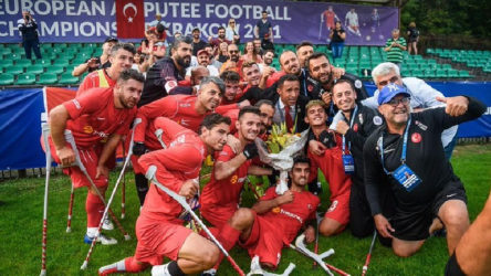 Ampute Futbol Milli Takımı, Avrupa şampiyonu oldu