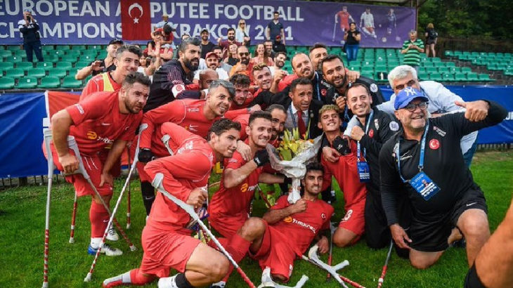 Ampute Futbol Milli Takımı, Avrupa şampiyonu oldu