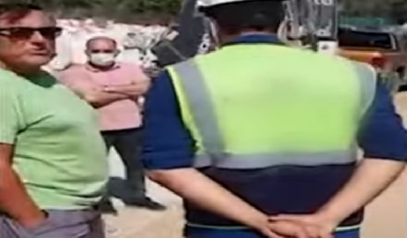 VİDEO | ‘Eczacıbaşı silahlı adamlarıyla şantiye bastı’ iddiası