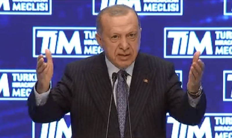 Erdoğan’dan patronlara: Yol, mücadele, dava ve kader arkadaşlarım…