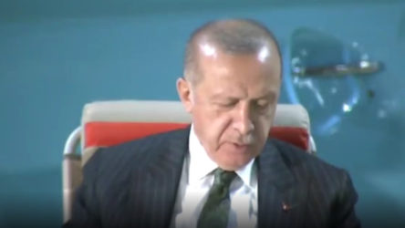VİDEO | Erdoğan'dan 'Kafama Sıkar Giderim' performansı