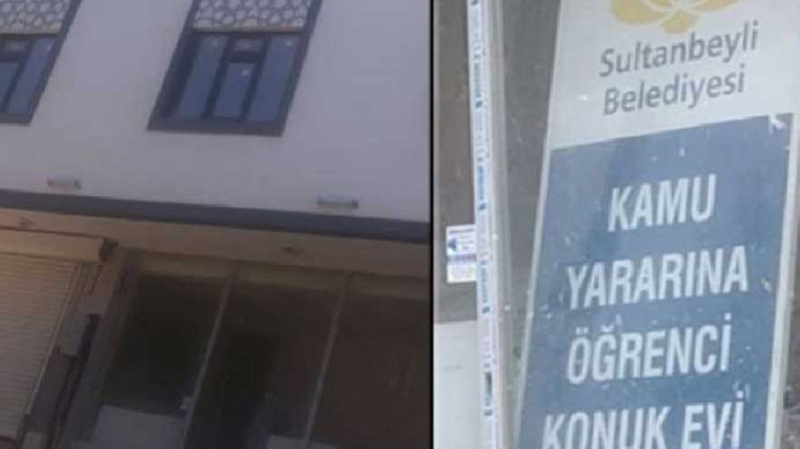 AKP'li belediye kaçak Kuran kursuna konukevi tabelası astı
