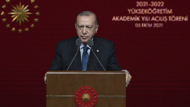 AKP'li Cumhurbaşkanı Erdoğan, öğrencileri hedef gösterdi: Bunlar teröristtir