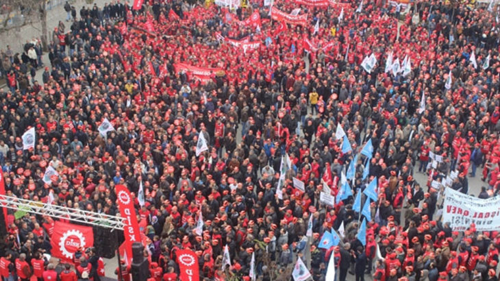 DİSK İstanbul'da miting gerçekleştirecek: Bize yaşatılmak istenen kara kışı işçi baharına çevireceğiz
