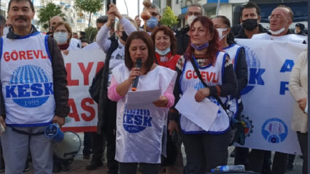 Antalya'da 'geçinemiyoruz' eylemi