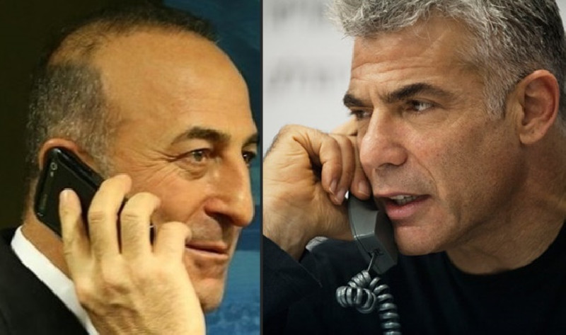 Çavuşoğlu, İsrail Dışişleri Bakanı Lapid’le görüştü