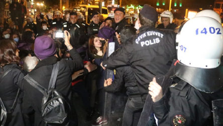 Antalya'da 8 Mart eylemine polis saldırısı: 30 gözaltı