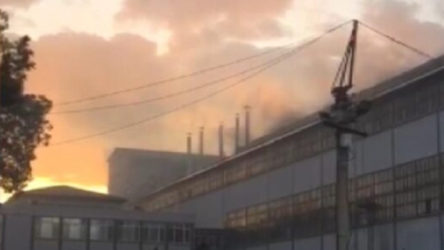 Ankara Şeker Fabrikası'nda yangın