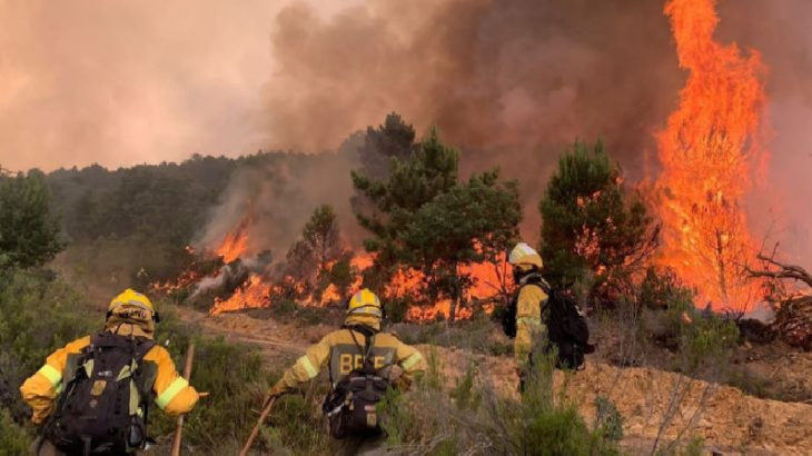 İspanya’da orman yangınları sürüyor: Yüzlerce kişi tahliye edildi