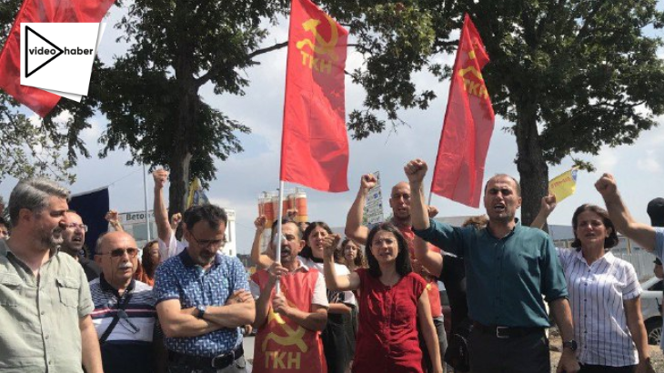 VİDEO | TKH'den direnişteki ETF işçilerine dayanışma ziyareti