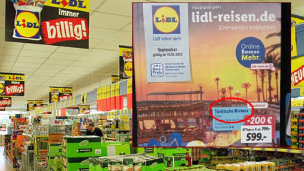Almanya'da ucuzluk marketinde 'Türkiye tatili' satılmaya başladı