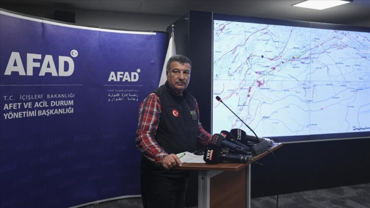 AFAD Deprem ve Risk Azaltma Genel Müdürü Orhan Tatar: Malatya'dan İskenderun'a kadar bir kırılma söz konusu