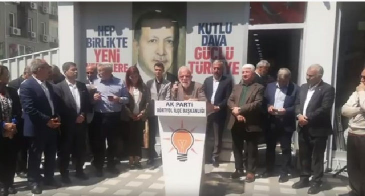 AKP tanıtım toplantısında felakete 'rahmet' dedi