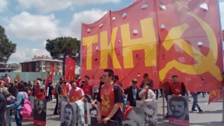 Komünistlerden Cumhuriyet'in 100. yılı ile ilgili Ankara'da basın açıklaması: Kahrolsun İstibdat Yaşasın Cumhuriyet!