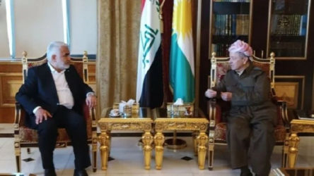 HÜDA PAR Genel Başkanı, Mesud Barzani ile görüştü