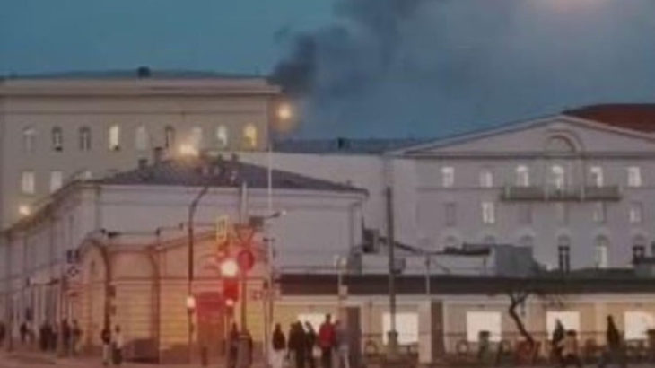 Rusya Savunma Bakanlığı binasında yangın