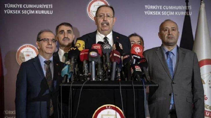 YSK Başkanı Ahmet Yener, güncel oy oranlarını duyurdu