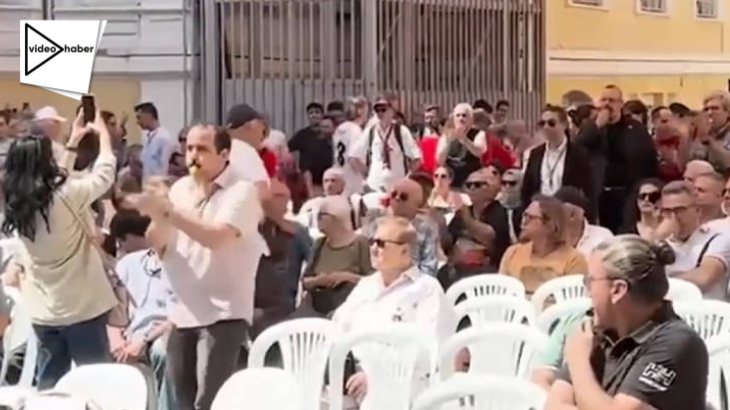 VİDEO | Kabataş Erkek Lisesi Pilav Günü'nde müdür ve vakıf başkanı protesto edildi