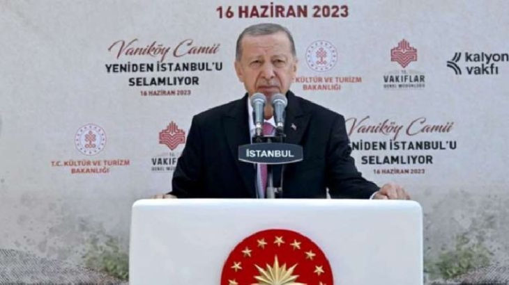 Erdoğan'dan Kalyon'a övgüler