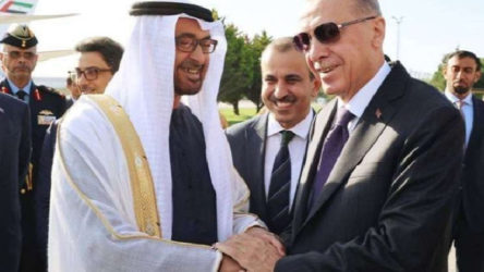 Erdoğan, BAE Devlet Başkanı El Nahyan ile görüştü