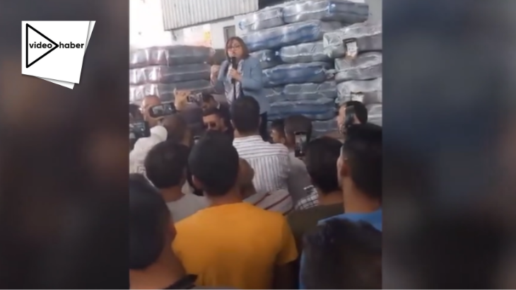 VİDEO | Fatma Şahin grevdeki işçilere patronlarını savundu!