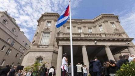 ABD'de Küba Büyükelçiliğine saldırı