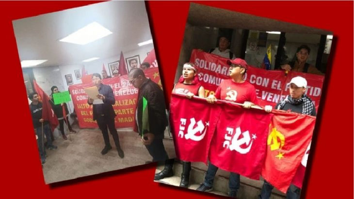 Meksikalı komünistler Venezuela Büyükelçiliğini işgal etti