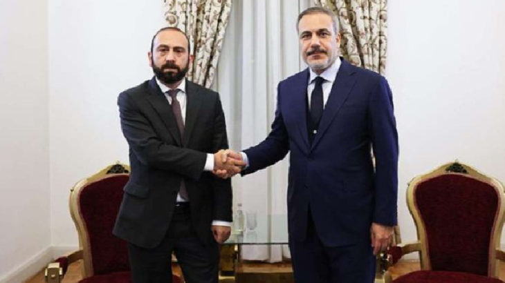 Bakan Fidan, Ermenistan Dışişleri Bakanı Mirzoyan ile bir araya geldi
