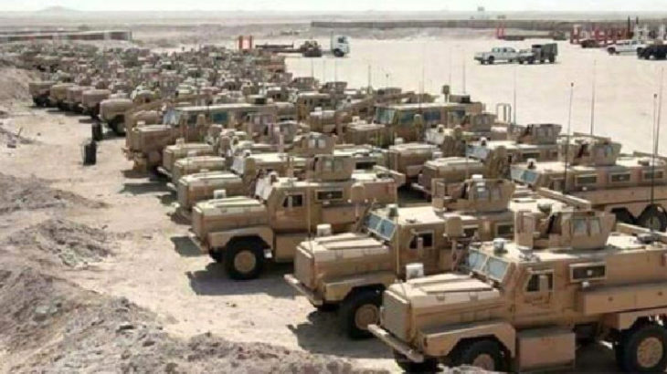 ABD'nin gönderdiği zırhlı araçlar İsrail'e ulaştı