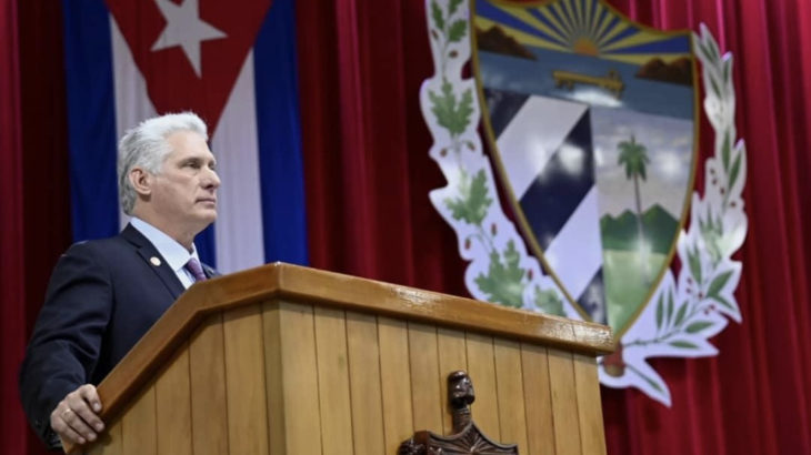 Küba Devlet Başkanı Diaz'dan İsrail'e tepki: Terörist devlet