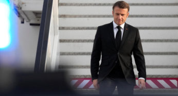 Macron: Filistin iki devletli çözüm sözü verdi