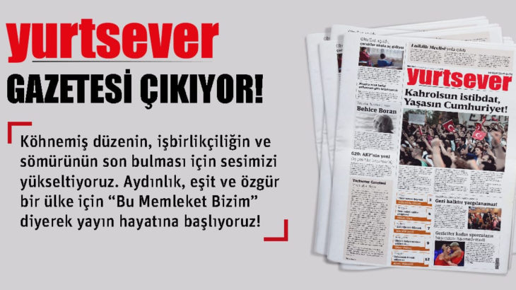 Yurtsever Gazetesi yayın hayatına başlıyor