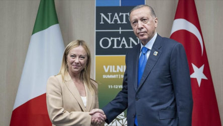 Erdoğan, İtalya Başbakanı Meloni ile görüştü