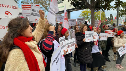 İKD gericiliğe, yoksulluğa ve şiddete karşı Beşiktaş'taydı: Fetvanız batsın kadınlar yaşasın!