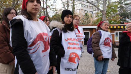 Ankara'da İKD'lilere polis engeli