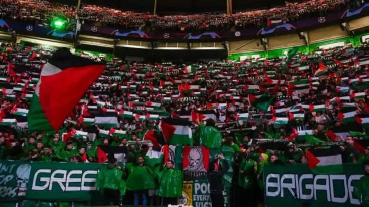 UEFA'dan taraftarı Filistin'e destek veren Celtic'e para cezası