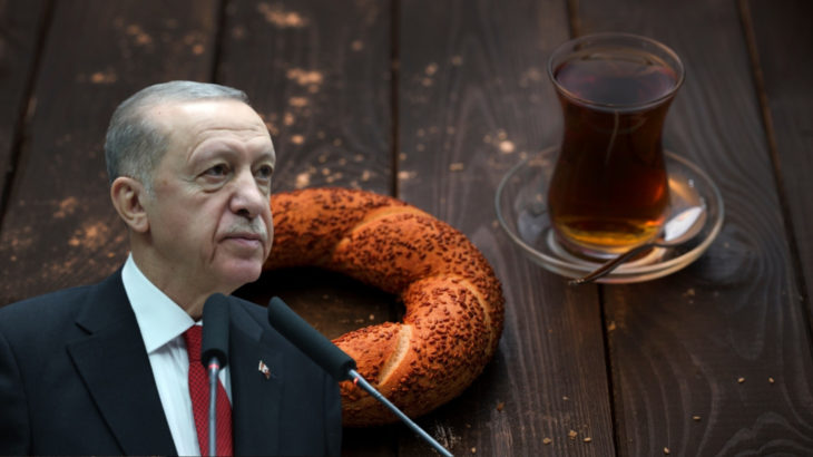 Erdoğan'ın çay simit hesabı 11 bin 250'liraya çıktı