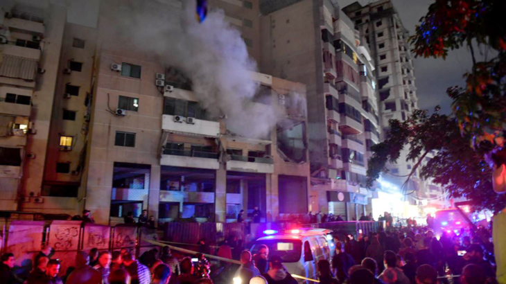 İsrail, Beyrut'taki Hamas ofisini vurdu