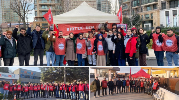 Türkiye işçi sınıfı direniyor: 5-11 Şubat arası işçi direnişleri