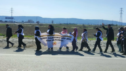 Agrobay işçileri Ankara'ya yürüyor: Bakanlığın önünde direneceğiz
