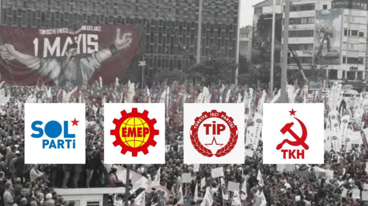 Sosyalist partilerden ortak 1 Mayıs açıklaması: Sömürü düzenine karşı 1 Mayıs'a
