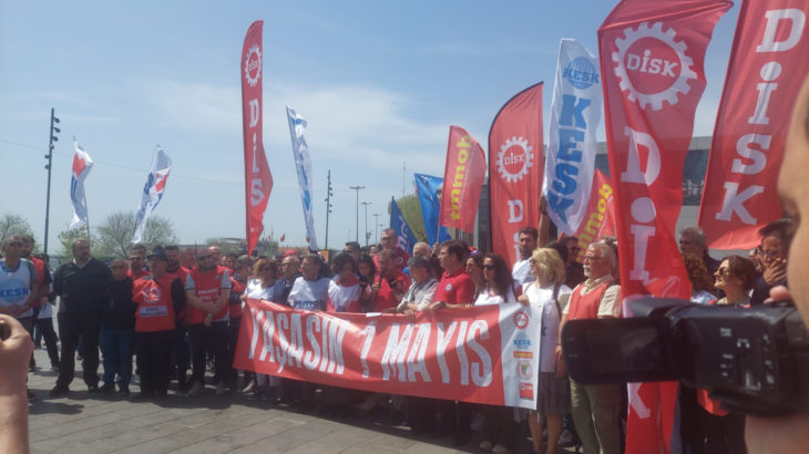 DİSK-KESK-TMMOB-TTB-TDB'den 1 Mayıs için ortak Taksim çağrısı