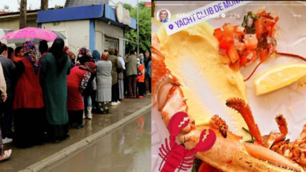 İşte AKP gerçeği: Halk ucuz ekmek kuyruğunda, AKP'li vekil Monako Yat Kulübü'nde istakoz ziyafetinde!