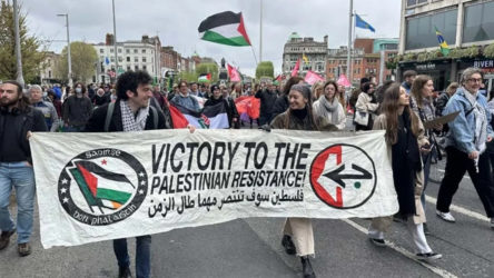 Röportaj | Dublin Trinity Üniversitesi'ndeki Filistin eylemlerinde yer alan öğrenciler anlatıyor